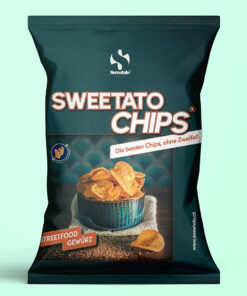 Alternative view of Sweetato® Chips Festival Packung